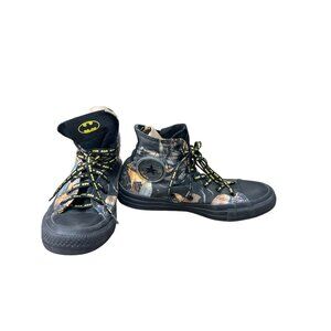 Converse Batman High-Top womans leather canvas sneakers Size 7 SKU 8980
